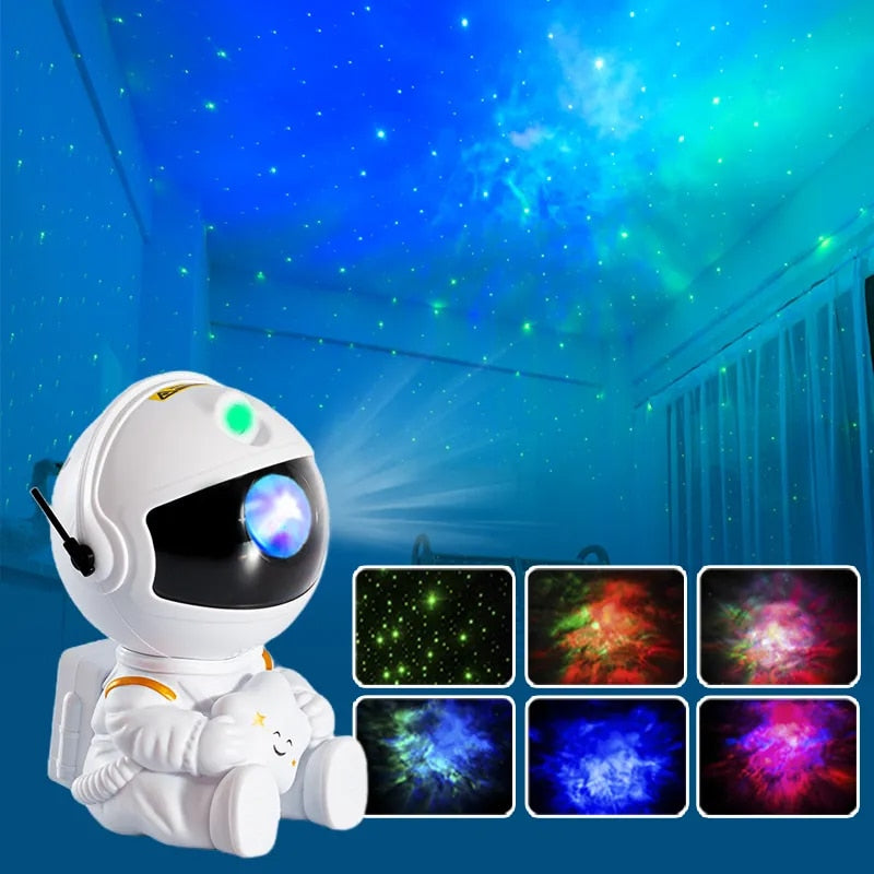 FAB™ Astronaut Star Galaxy Projector Light