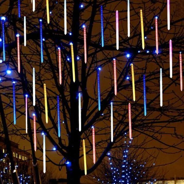 LED String Decorative Snowfall LED Lights MULTI-COLOR (48 LIGHT WICKS) / EU Plug - DiyosWorld