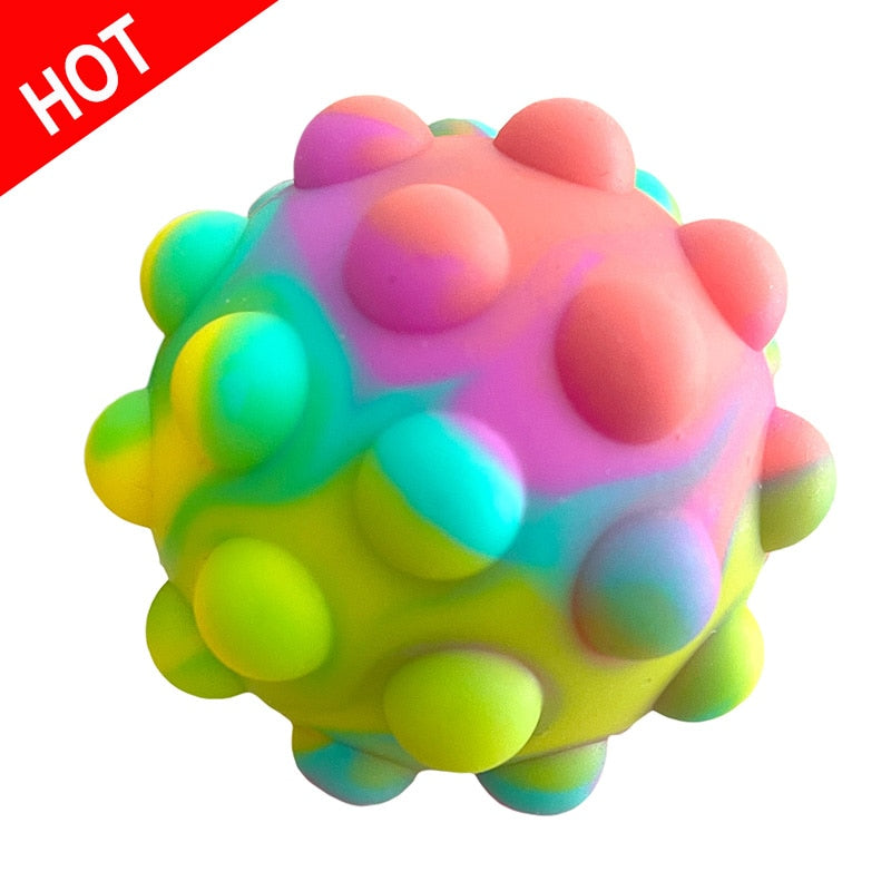 3D  Anti-stress Pop Pinch Ball