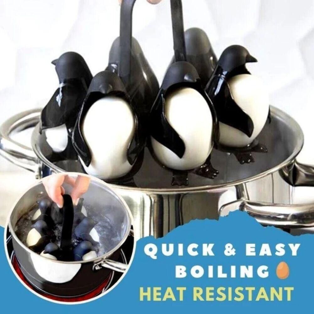EGGUIN™ (3 in 1 Penguin Shaped Egg Boiler/Holder/Server)