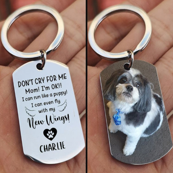 FAB™ DON'T CRY FOR ME Custom Keychain