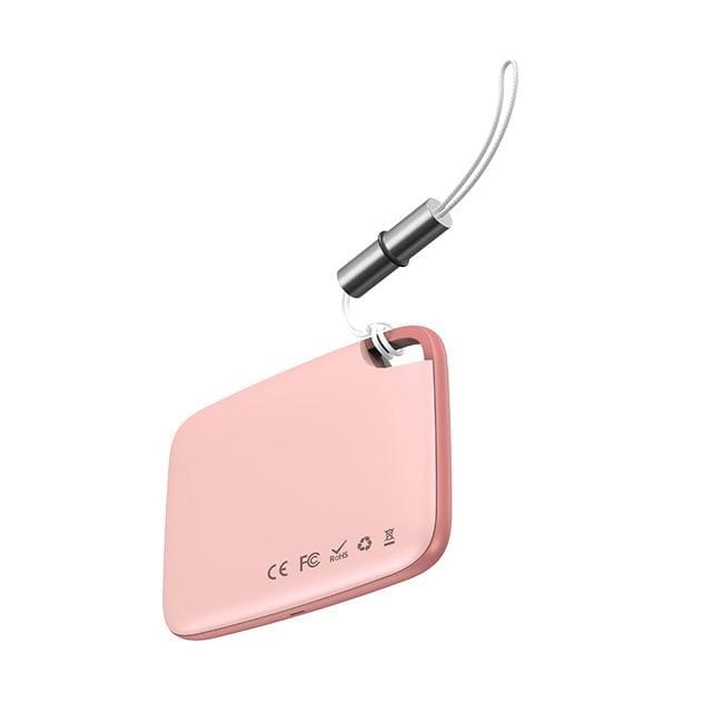 Anti-Lost Alarm Wireless Smart Tracker Pink With Rope - DiyosWorld