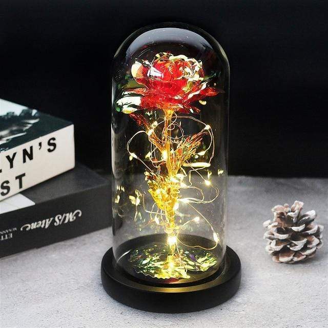 Artificial & Dried Flowers DIYOS™ Enchanted Sparkly Rose 7 - DiyosWorld