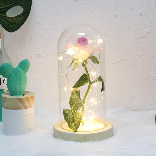 Artificial & Dried Flowers DIYOS™ Enchanted Sparkly Rose Multicolor - DiyosWorld