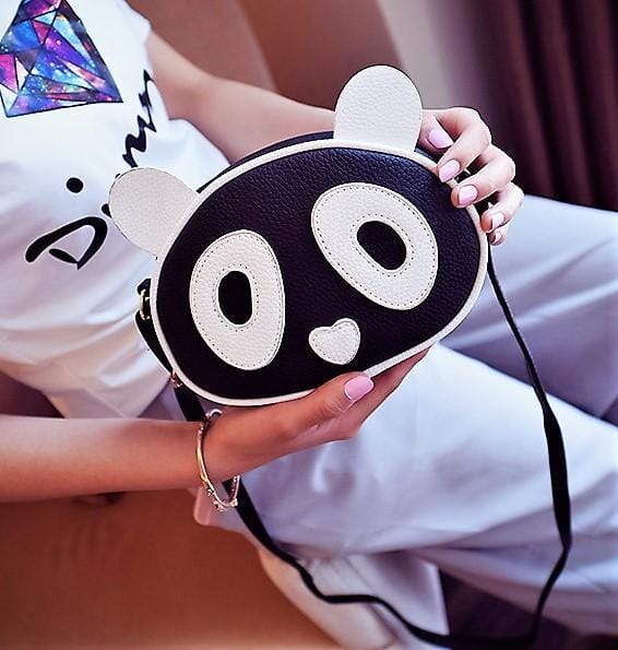 Bag High quality Panda Shoulder Bag Black - DiyosWorld