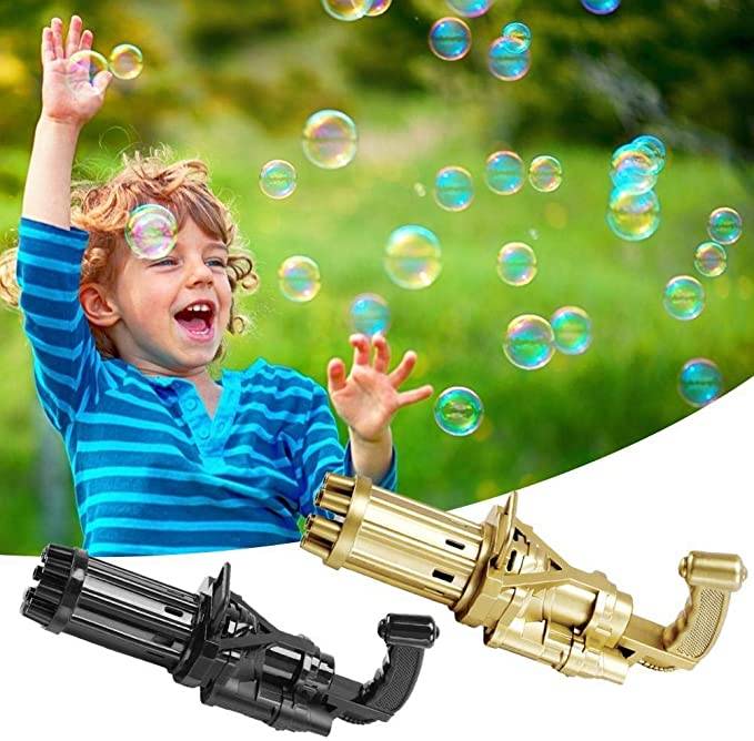 Bubbles Funtime™ Automatic Kids Bubble Machine GOLD - DiyosWorld