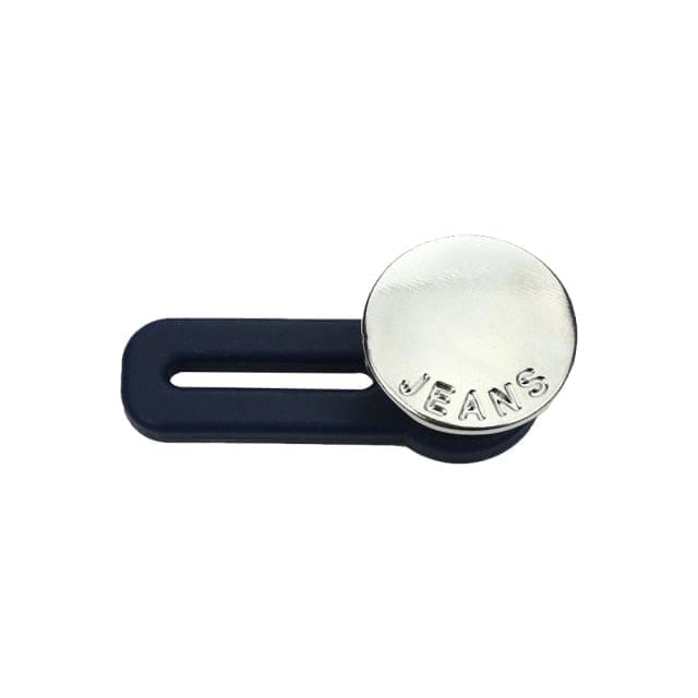 Buttons DIYOS™ Magic Metal Button Extender Silver B (SET OF 5) - DiyosWorld