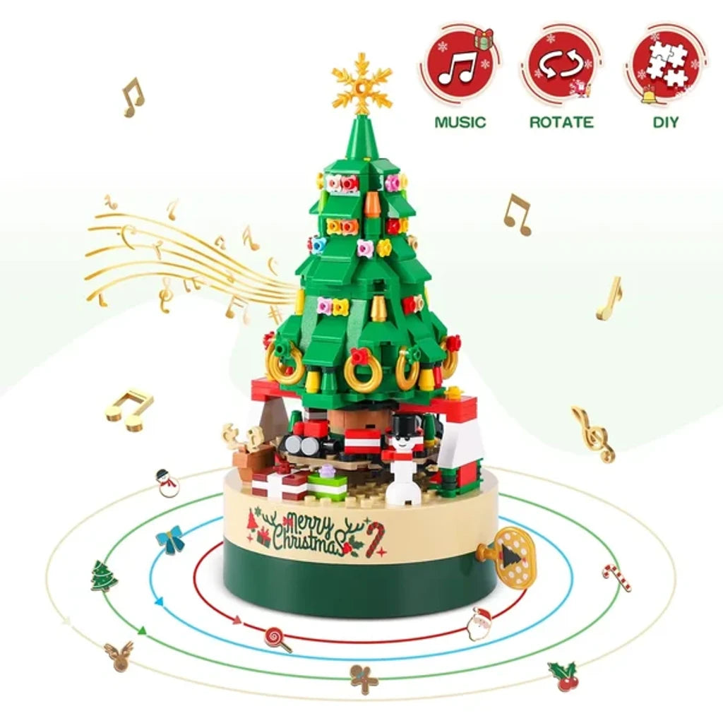 FAB™ DIY Christmas Tree Brick Music Box