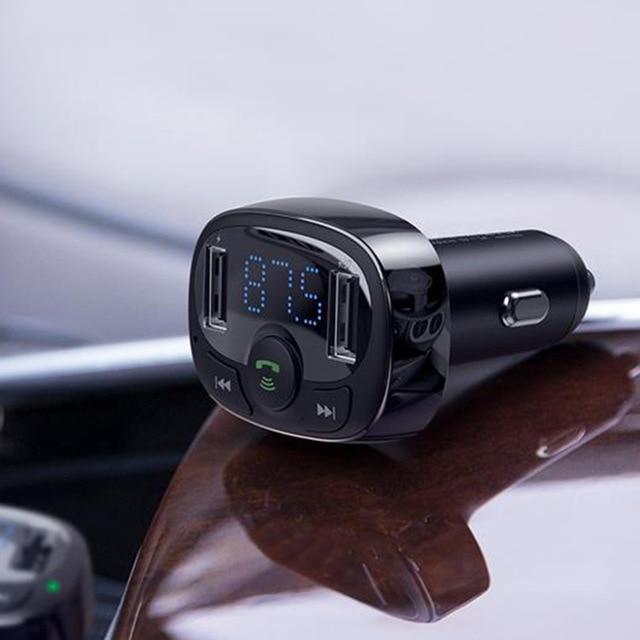 Car Chargers Handsfree Bluetooth Car Kit Black - DiyosWorld