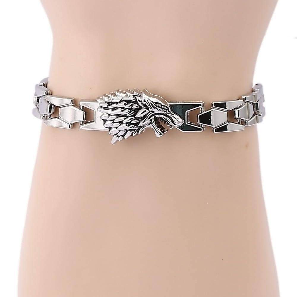 Charm Bracelets Gothic Wolf Bracelet - DiyosWorld