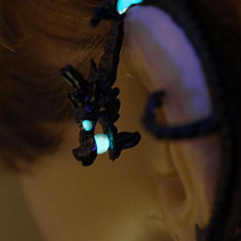Clip Earrings Earrings Dragon Stud Earrings - DiyosWorld