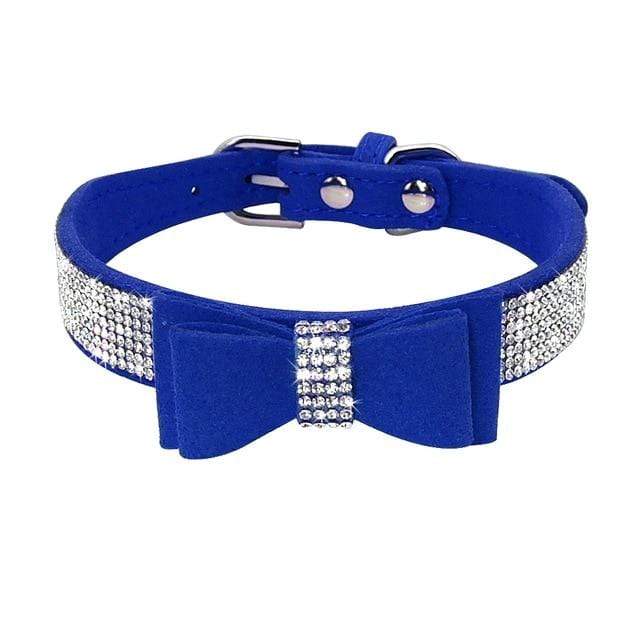 Collars Pet Diamond Adjustable Leash 164blue / XS - DiyosWorld