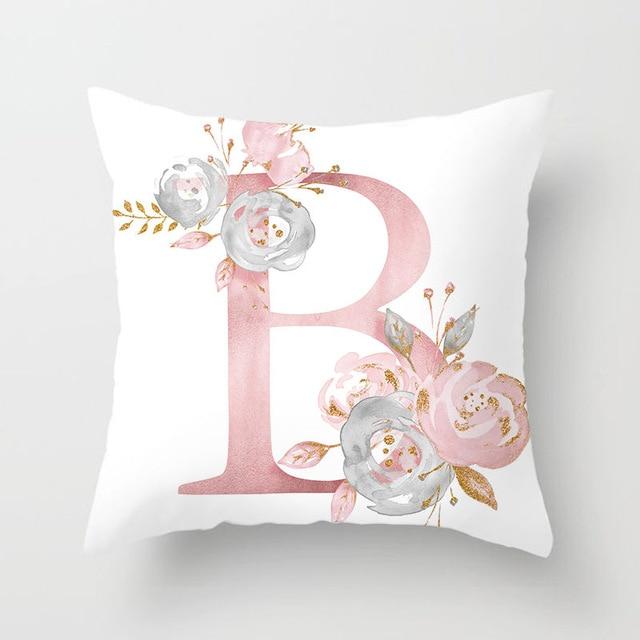 Cushion Cover Pink Love Decorative Pillow Cushion Covers B - DiyosWorld
