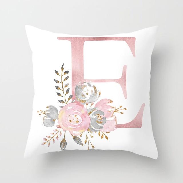 Cushion Cover Pink Love Decorative Pillow Cushion Covers E - DiyosWorld