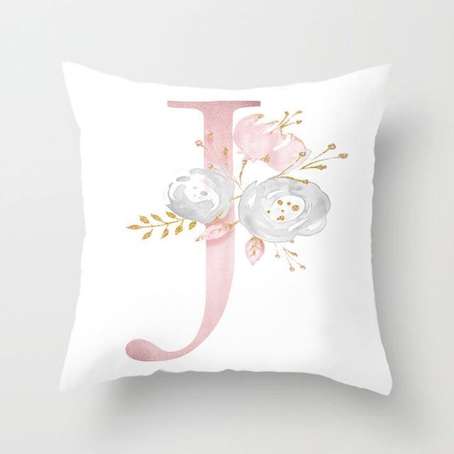 Cushion Cover Pink Love Decorative Pillow Cushion Covers J - DiyosWorld