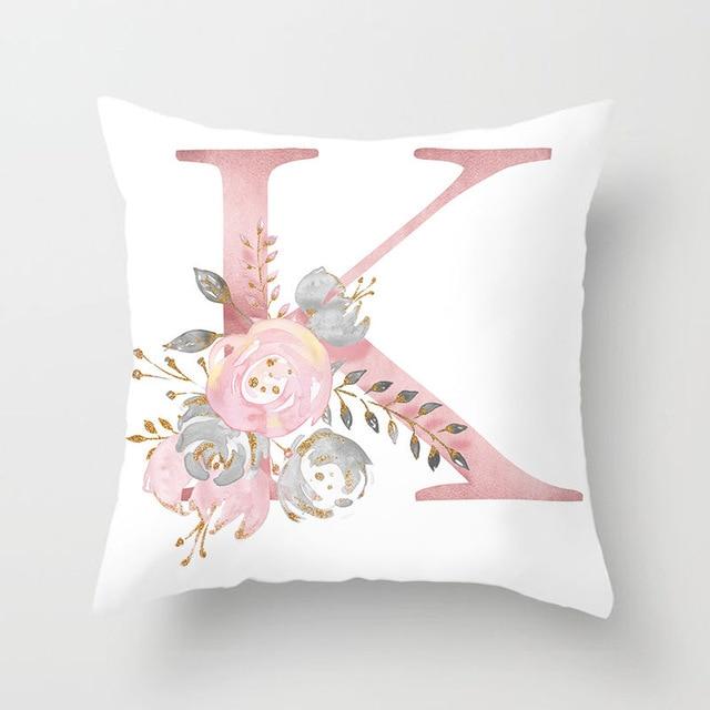 Cushion Cover Pink Love Decorative Pillow Cushion Covers K - DiyosWorld