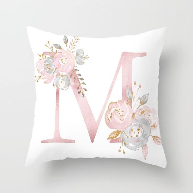 Cushion Cover Pink Love Decorative Pillow Cushion Covers M - DiyosWorld