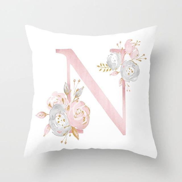 Cushion Cover Pink Love Decorative Pillow Cushion Covers N - DiyosWorld
