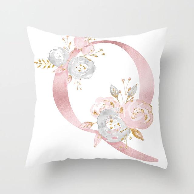 Cushion Cover Pink Love Decorative Pillow Cushion Covers Q - DiyosWorld