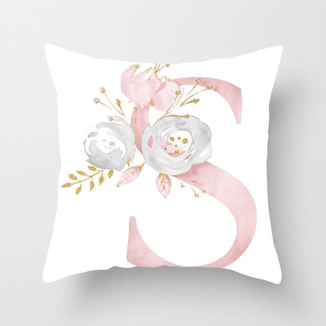 Cushion Cover Pink Love Decorative Pillow Cushion Covers S - DiyosWorld