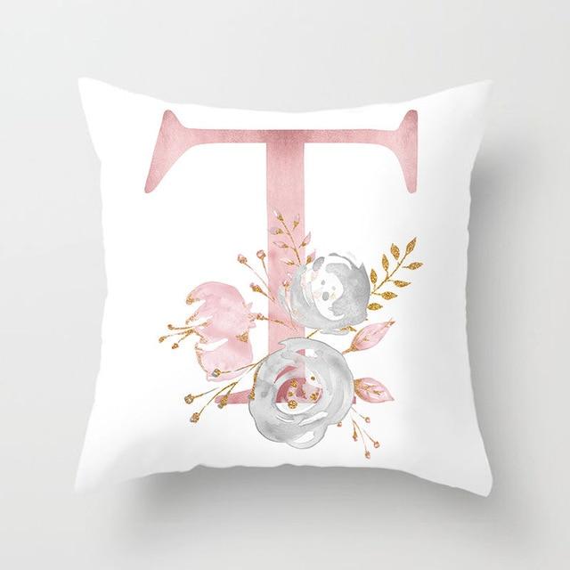 Cushion Cover Pink Love Decorative Pillow Cushion Covers T - DiyosWorld