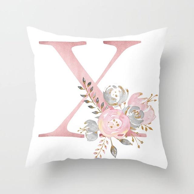 Cushion Cover Pink Love Decorative Pillow Cushion Covers X - DiyosWorld