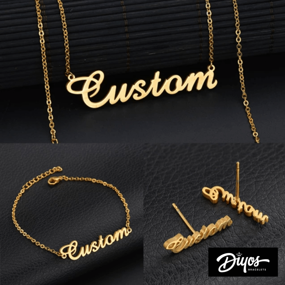 Customized Necklaces DIYOS Custom Jewellery Set - DiyosWorld