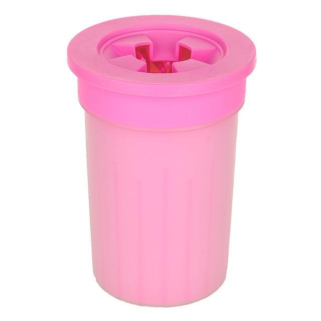 Dog Accessories Foot Clean Cup For Dogs Cats Pink / 10.5x10.5x8.2cm - DiyosWorld