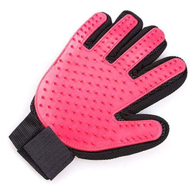 Dog Combs Pet Grooming gloves Pink - DiyosWorld