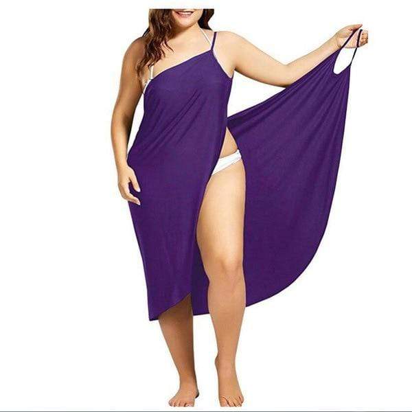 Dresses Diyos™ Wrap Dress Bikini Bathing Suit purple / XL - DiyosWorld