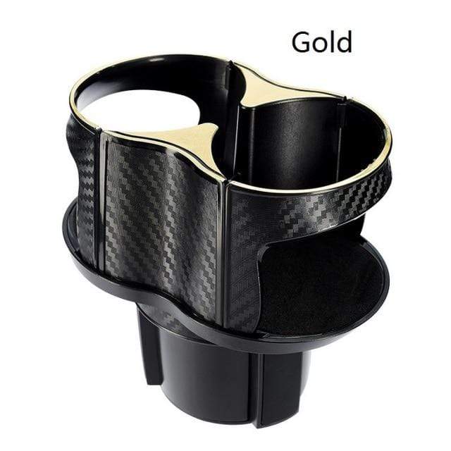 Drinks Holders 4 in 1 Multifunctional Cup Holder (Universal) Carbon gold - DiyosWorld