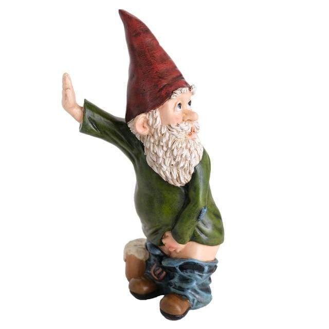Figurines & Miniatures Handmade Naughty Gnome Decoration Dwarf A - DiyosWorld