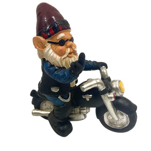 Figurines & Miniatures Handmade Naughty Gnome Decoration Dwarf C - DiyosWorld