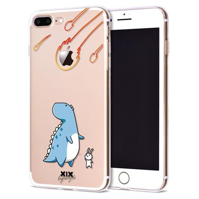 Fitted Cases Diyos Cute Animal iPhone Cases 09 / for iPhone 7 8 Plus - DiyosWorld