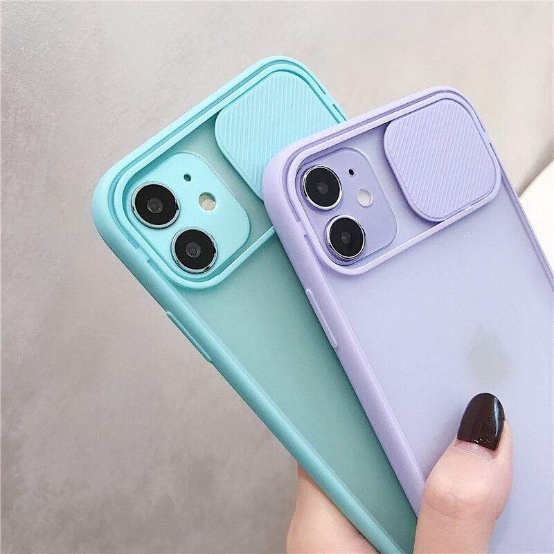 Fitted Cases Premium iPhone Case - with Slide Camera Protection [50% OFF] - DiyosWorld