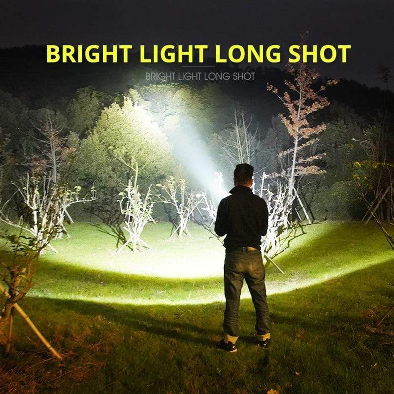 Flashlights & Torches Super Powerful Rechargeable LED Flashlight Tactical Torch - DiyosWorld