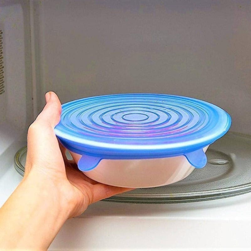 Food Covers STRETCH & SEAL Silicone Lids - DiyosWorld