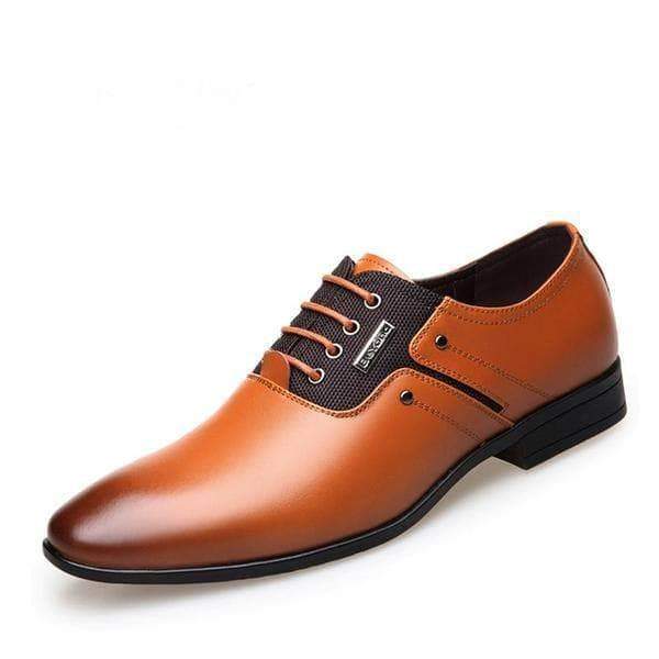 Formal Shoes Lace-up Men Business Oxford Shoes - DiyosWorld