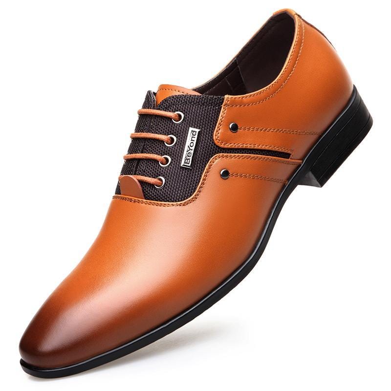 Formal Shoes Lace-up Men Business Oxford Shoes - DiyosWorld