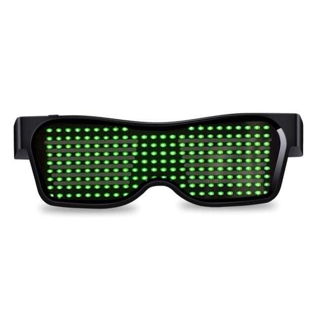 Glow Party Supplies Magic Bluetooth Led Party Glasses Green - DiyosWorld