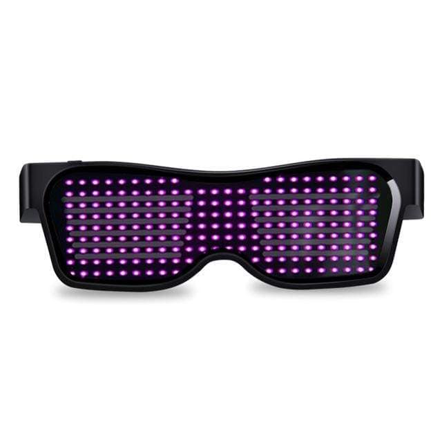 Glow Party Supplies Magic Bluetooth Led Party Glasses Pink - DiyosWorld