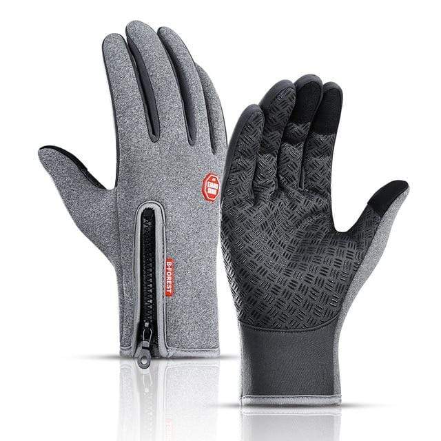 Guantes de hombres DIYOS™ Winter Gloves – Unisex Premium Waterproof Touchscreen Gloves Gray / S - DiyosWorld