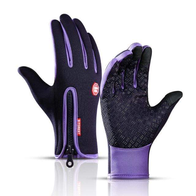Guantes de hombres DIYOS™ Winter Gloves – Unisex Premium Waterproof Touchscreen Gloves Purple / S - DiyosWorld
