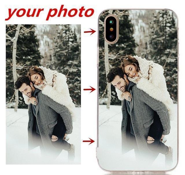 Half-wrapped Case Personalized Custom Print Photo Phone Cases For iPhone 001 / For iphone 4 4s - DiyosWorld
