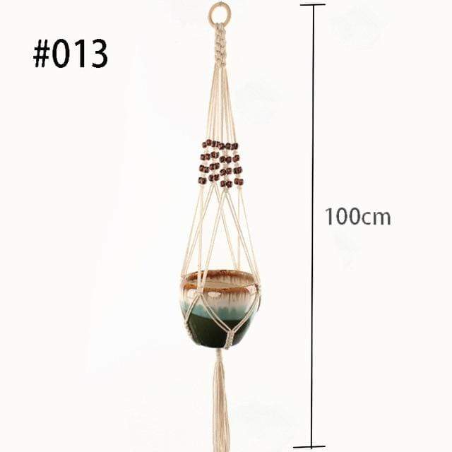 Hanging Baskets Handmade Macrame Plant Hanger 013 - DiyosWorld