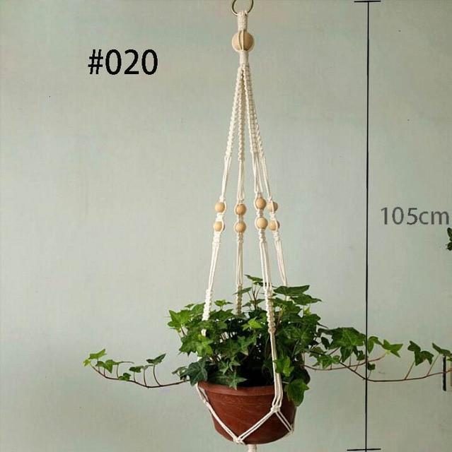 Hanging Baskets Handmade Macrame Plant Hanger 020 - DiyosWorld