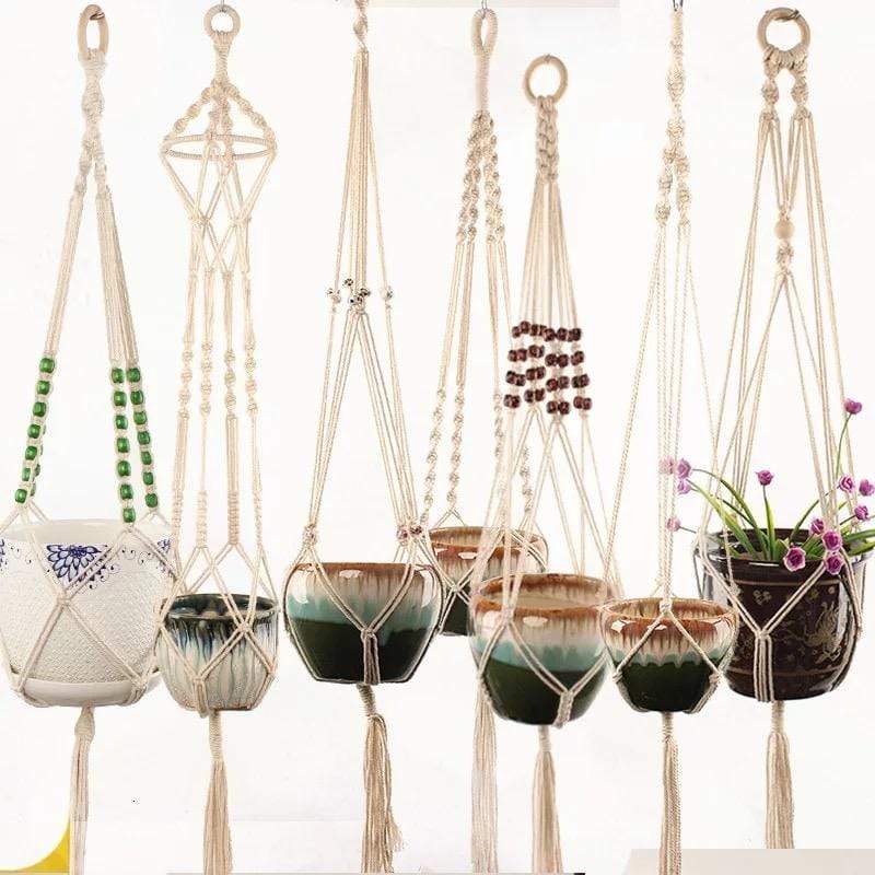 Hanging Baskets Handmade Macrame Plant Hanger - DiyosWorld