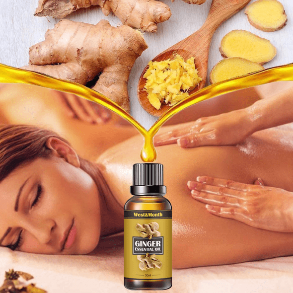 Home DIYOS™ Lymph Detoxification Ginger Oil 30ml - DiyosWorld