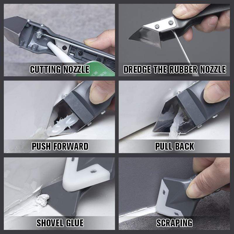 Home Homezon™ 3 in 1 Glass Glue Angle Scraper Tool - DiyosWorld