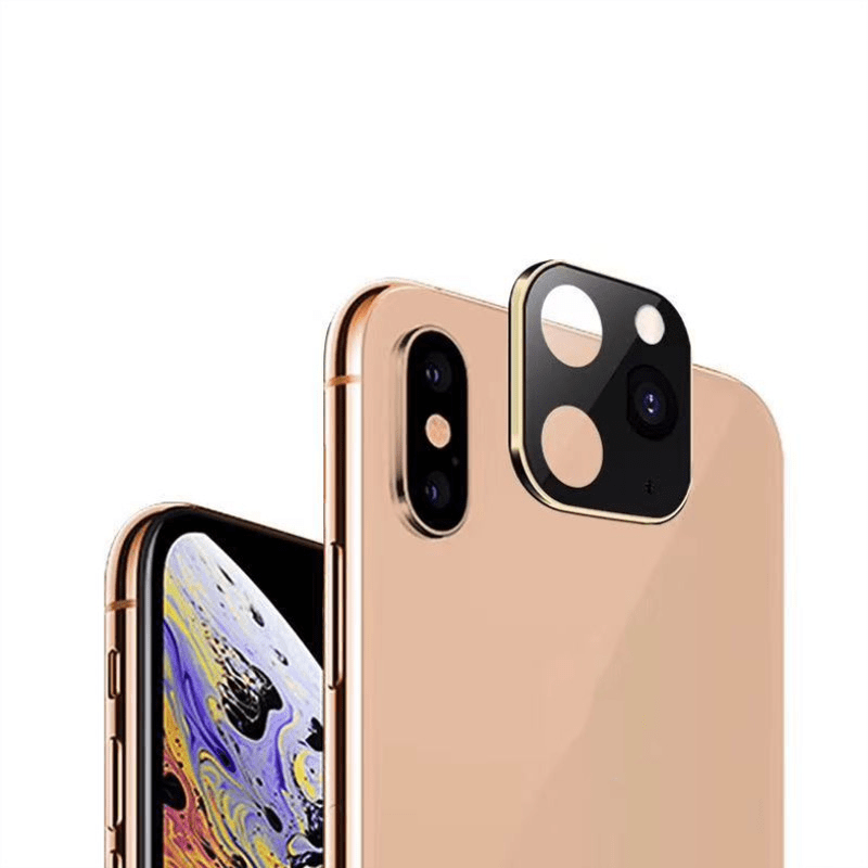Home Lens (Change to iPhone 11) Gold / iPhone X or XS / Without Case - DiyosWorld